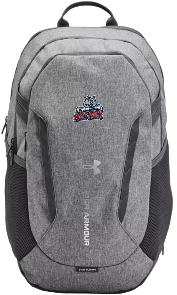 Hartford Jr. Wolfpack UA Hustle 6.0 Team Backpack