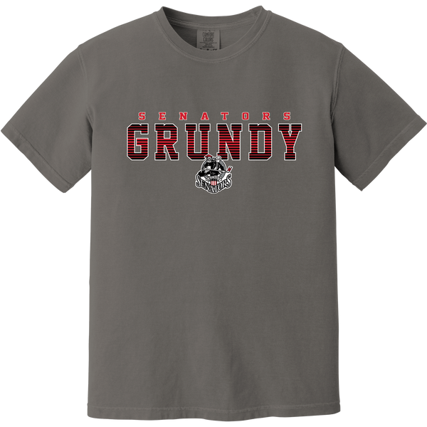 Grundy Senators Heavyweight Ring Spun Tee