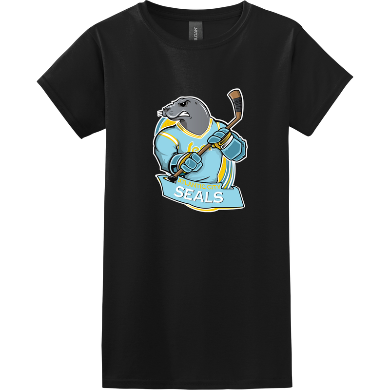 Atlantic City Seals Softstyle Ladies T-Shirt