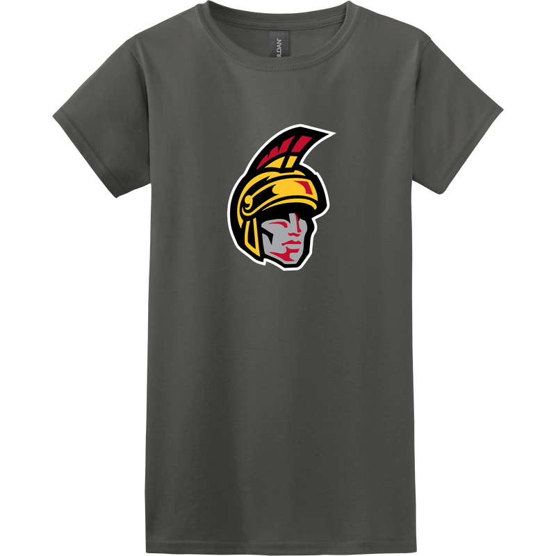 Seacoast Spartans (Ice Hockey) Softstyle Ladies T-Shirt
