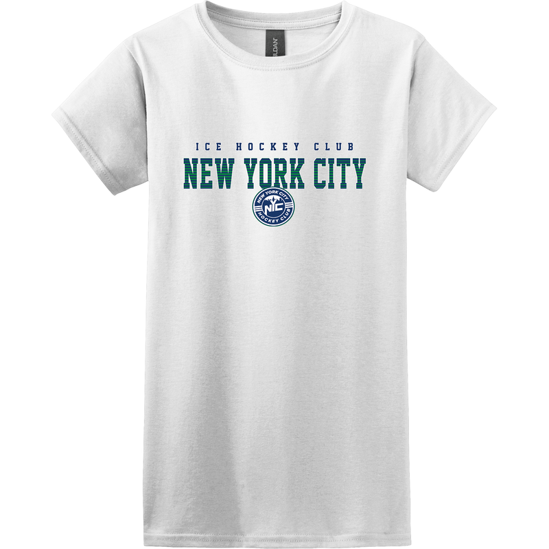 NYC Hockey Club Softstyle Ladies T-Shirt