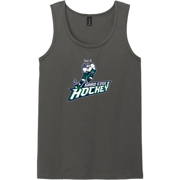 Hard Edge Hockey Softstyle Tank Top