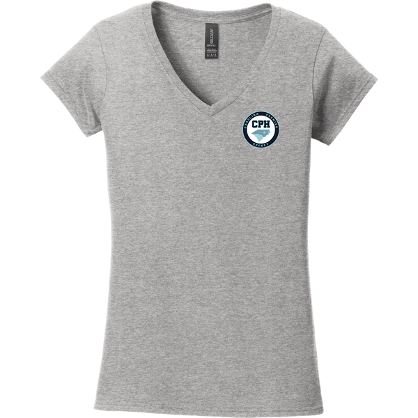 Carolina Premier Hockey Softstyle Ladies Fit V-Neck T-Shirt