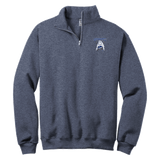 Chicago Bulldogs NuBlend 1/4-Zip Cadet Collar Sweatshirt