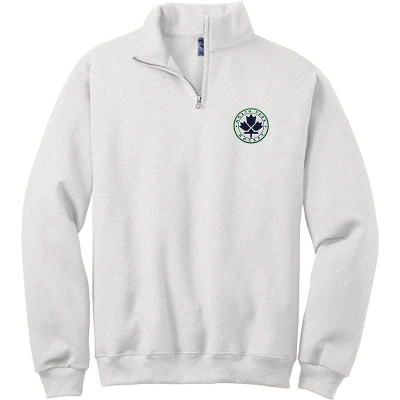 North Park Hockey NuBlend 1/4-Zip Cadet Collar Sweatshirt