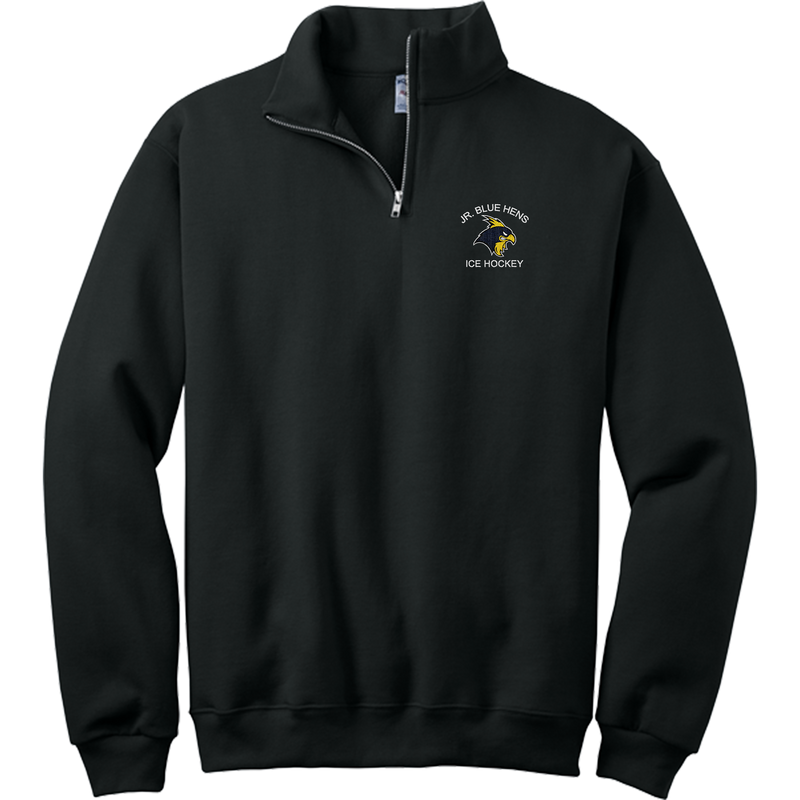 Delaware Jr. Blue Hens NuBlend 1/4-Zip Cadet Collar Sweatshirt