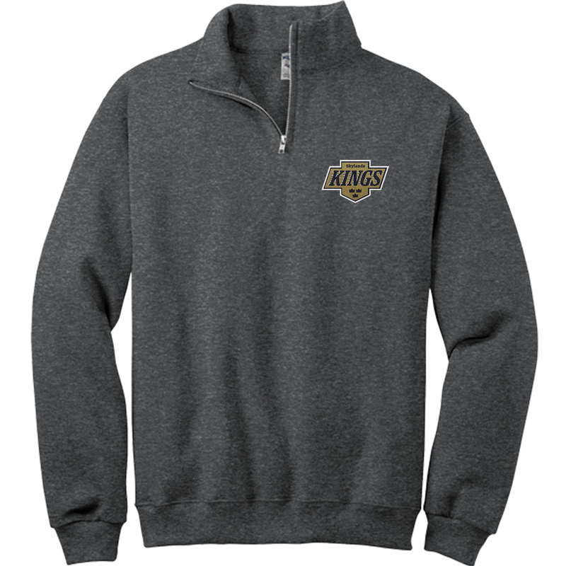 Skylands Kings NuBlend 1/4-Zip Cadet Collar Sweatshirt