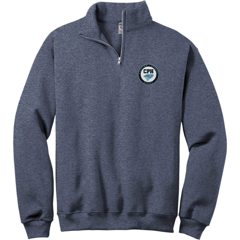 Carolina Premier Hockey NuBlend 1/4-Zip Cadet Collar Sweatshirt