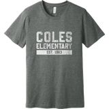 Coles Elementary Unisex Distressed Tee