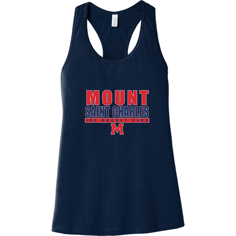 Mount St. Charles Womens Jersey Racerback Tank