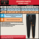 Dupage Black Bears Breakaway Fall Fleece Adult Jogger Pants