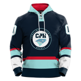 Carolina Premier Hockey Adult Sublimated Retro Hoodie