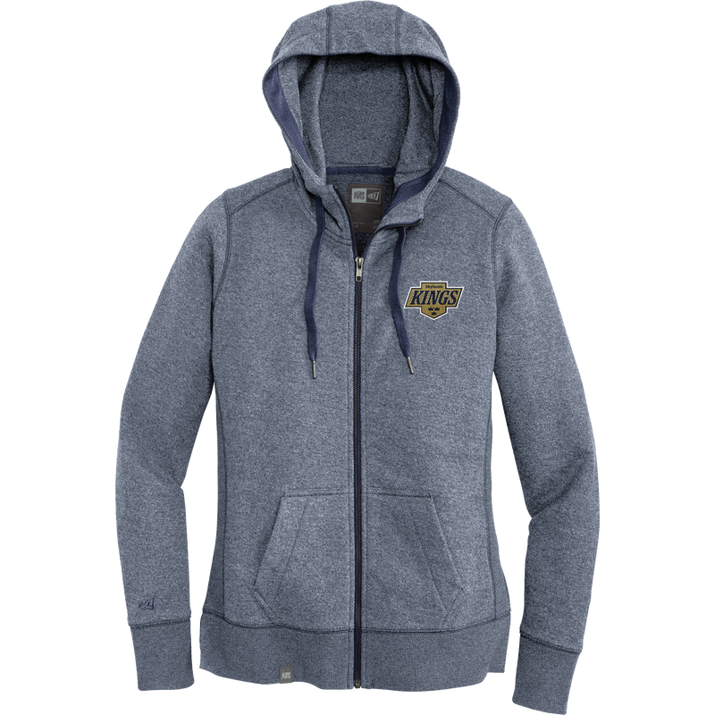 Skylands Kings New Era Ladies French Terry Full-Zip Hoodie