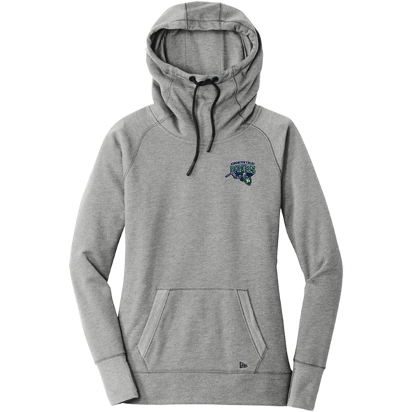 Kensington Valley Raiders New Era Ladies Tri-Blend Fleece Pullover Hoodie