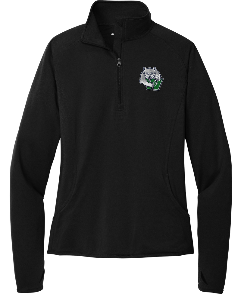 Woodbridge Wolfpack Ladies Sport-Wick Stretch 1/4-Zip Pullover