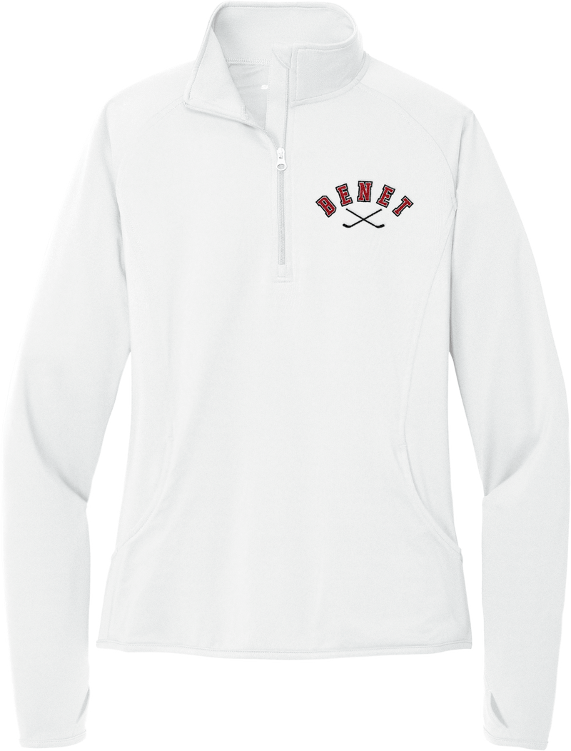 Benet Hockey Ladies Sport-Wick Stretch 1/4-Zip Pullover