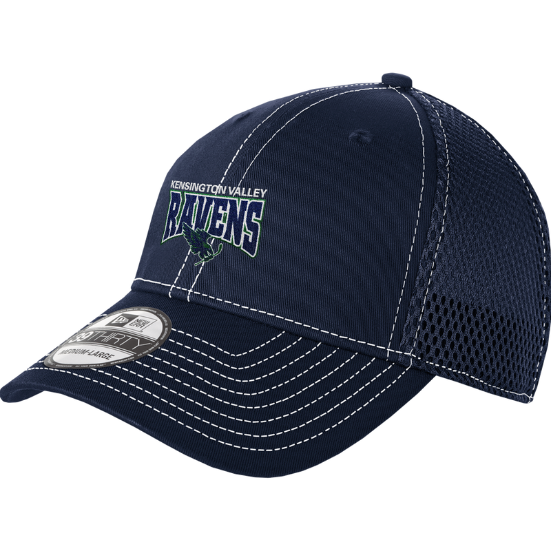 Kensington Valley Ravens New Era Stretch Mesh Contrast Stitch Cap
