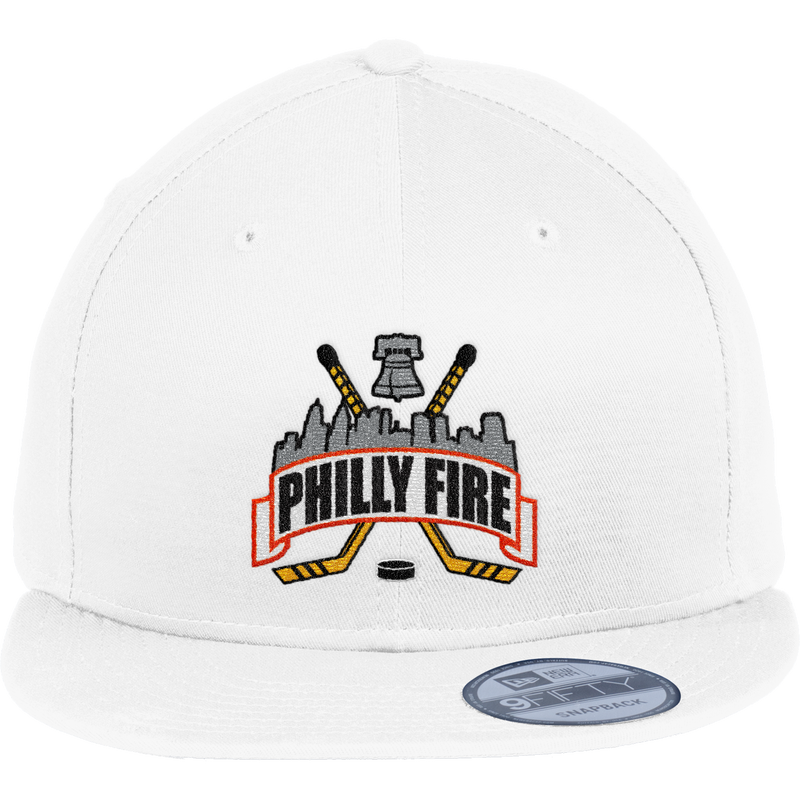 Philly Fire New Era Flat Bill Snapback Cap