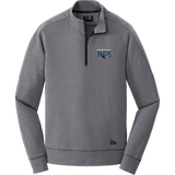 Kensington Valley Ravens New Era Tri-Blend Fleece 1/4-Zip Pullover