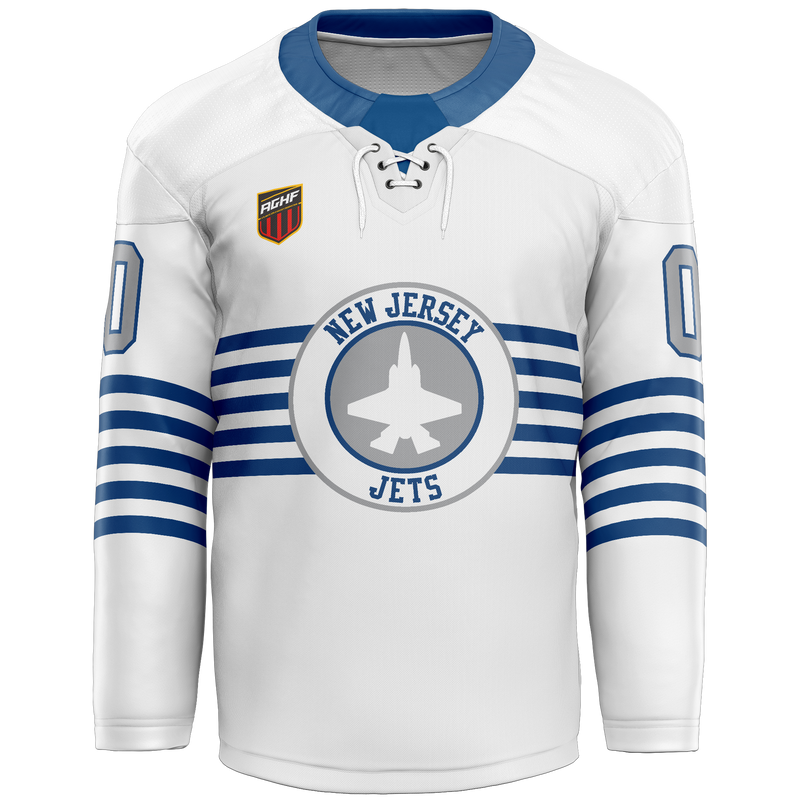 AGHF NJ Jets Adult Player Hybrid Jersey