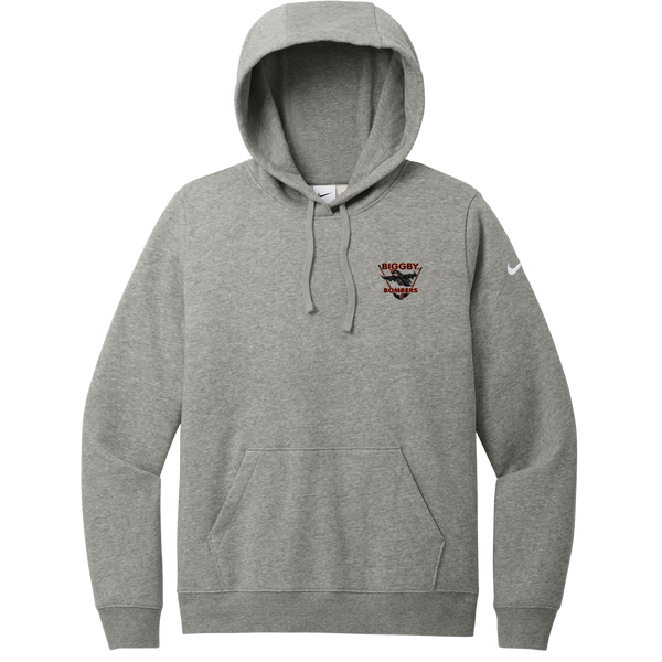 Biggby Bombers Nike Women's Club Fleece Sleeve Swoosh Pullover Hoodie