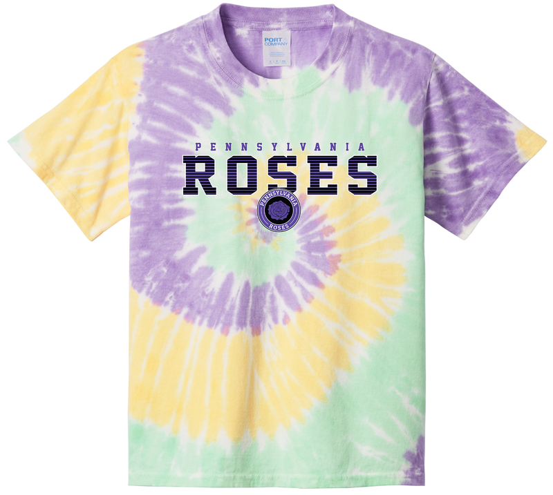 PA Roses Youth Tie-Dye Tee