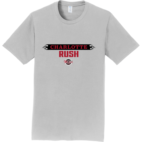 Charlotte Rush Hockey Adult Fan Favorite Tee