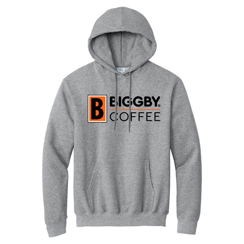 Biggby Coffee AAA Essential Fleece Pullover Hooded Sweatshirt