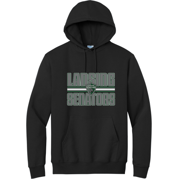 Lansing Senators Essential Fleece Pullover Hooded Sweatshirt