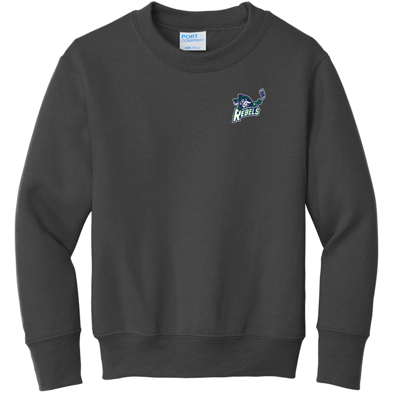 Kensington Valley Rebels Youth Core Fleece Crewneck Sweatshirt