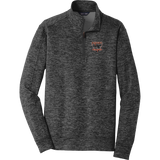 Biggby Bombers PosiCharge Electric Heather Fleece 1/4-Zip Pullover