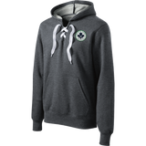 North Park Hockey Lace Up Pullover Hooded Sweatshirt