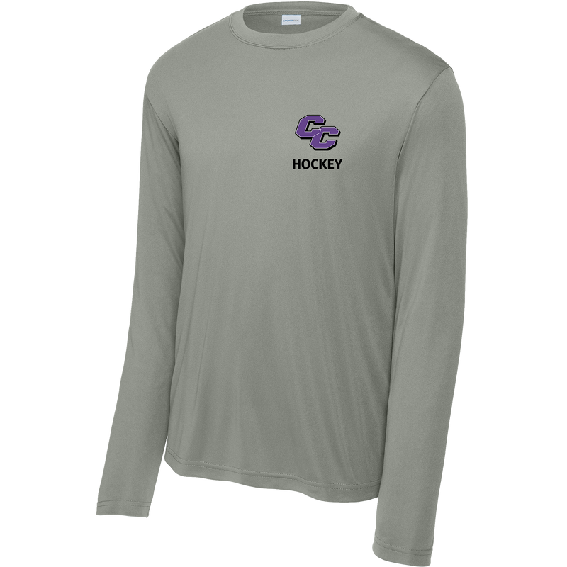 Curry College (Fear None Hockey) Long Sleeve PosiCharge Competitor Tee
