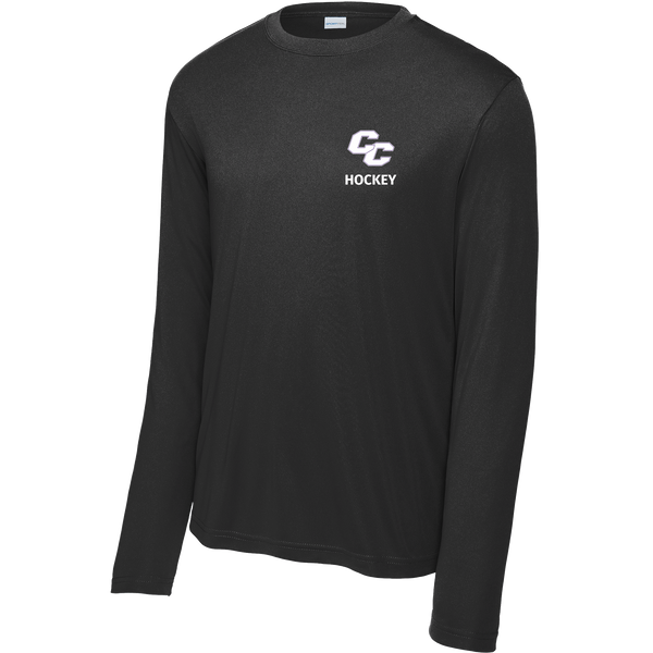 Curry College Youth Long Sleeve PosiCharge Competitor Tee