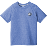 NYC Hockey Club Youth PosiCharge Tri-Blend Wicking Raglan Tee